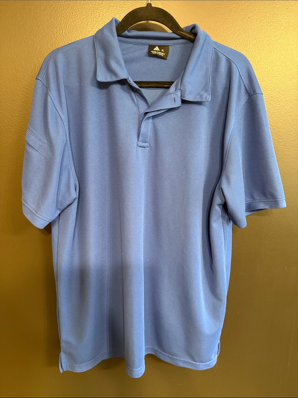 Men’s Blue Short Sleeve Polo